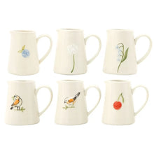 Load image into Gallery viewer, Hand Painted Embossed Creamer
