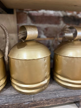 Load image into Gallery viewer, Large and Extra Large Bells - Gold and Silver
