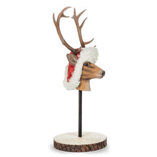 Load image into Gallery viewer, Winter Deer Head with Hat