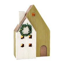 Load image into Gallery viewer, Wood Christmas Houses