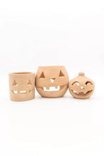 Load image into Gallery viewer, Terracotta Jack-O-Lanterns