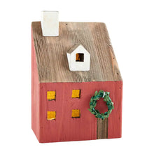 Load image into Gallery viewer, Wood Christmas Houses