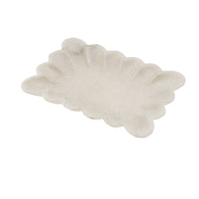 Load image into Gallery viewer, Scalloped Marble Dish