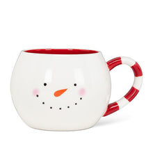 Load image into Gallery viewer, Snowman Face Ball Mug