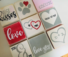 Load image into Gallery viewer, Mini Love Wood Tiles