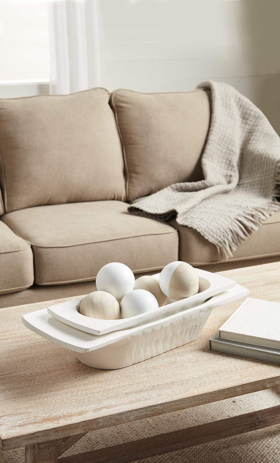 Paulownia Wood Ball Decor Words On WoodWhitby