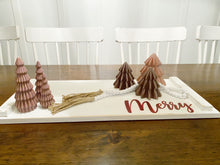 Load image into Gallery viewer, Handcrafted Wood- Table Tray