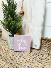 Load image into Gallery viewer, Mini Wood Tiles- Send-A-Sign