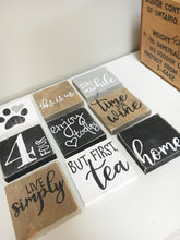 Load image into Gallery viewer, Mini Wood Tiles- Everyday