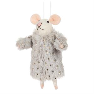 Mouse with Fancy Long Coat