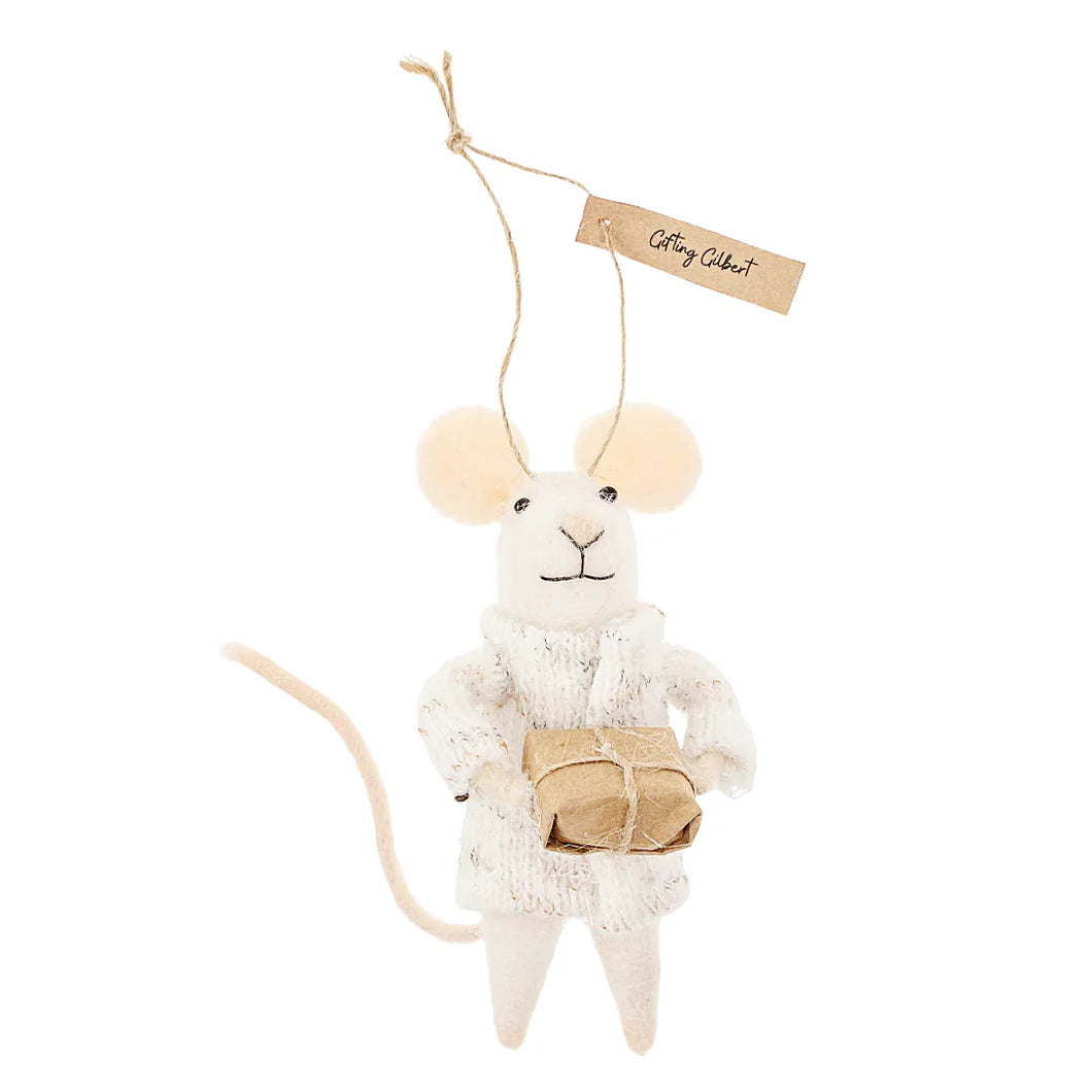 Gifting Gilbert Mouse Ornament