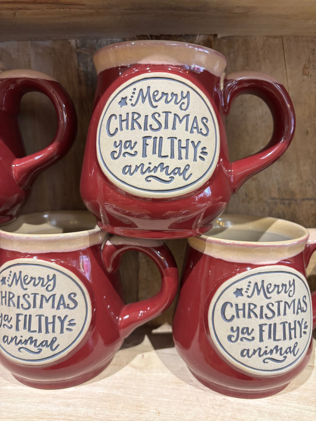 Merry Christmas Ya Filthy Animal Mug