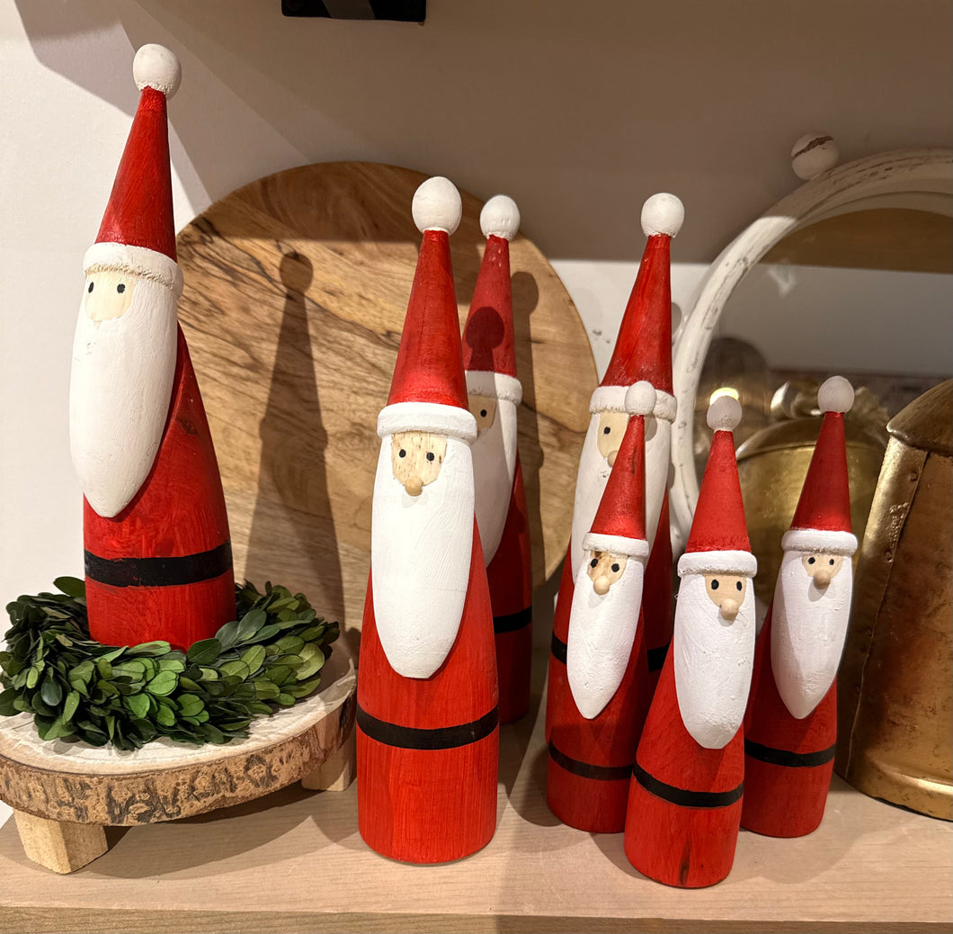 Wood Santa