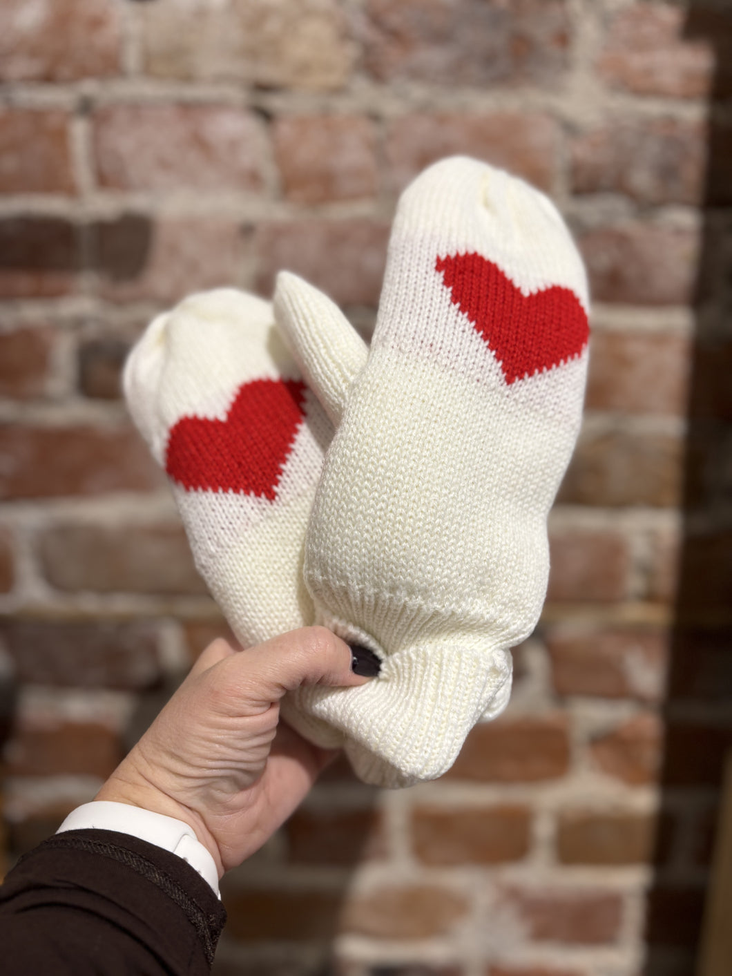 Heart Mittens