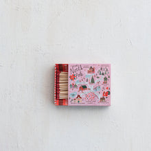 Load image into Gallery viewer, 4-1/4&quot;L Safety Matches in Matchbox with North Pole Scene
