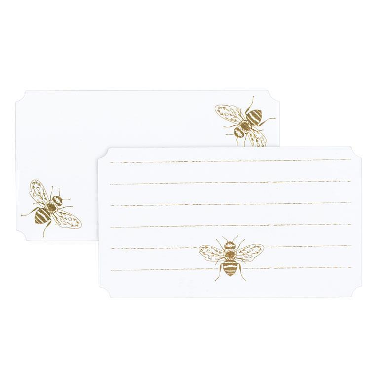 Bee Mini Note Cards – Words On Wood-Whitby