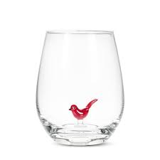 Stemless Cardinal Wine Glass