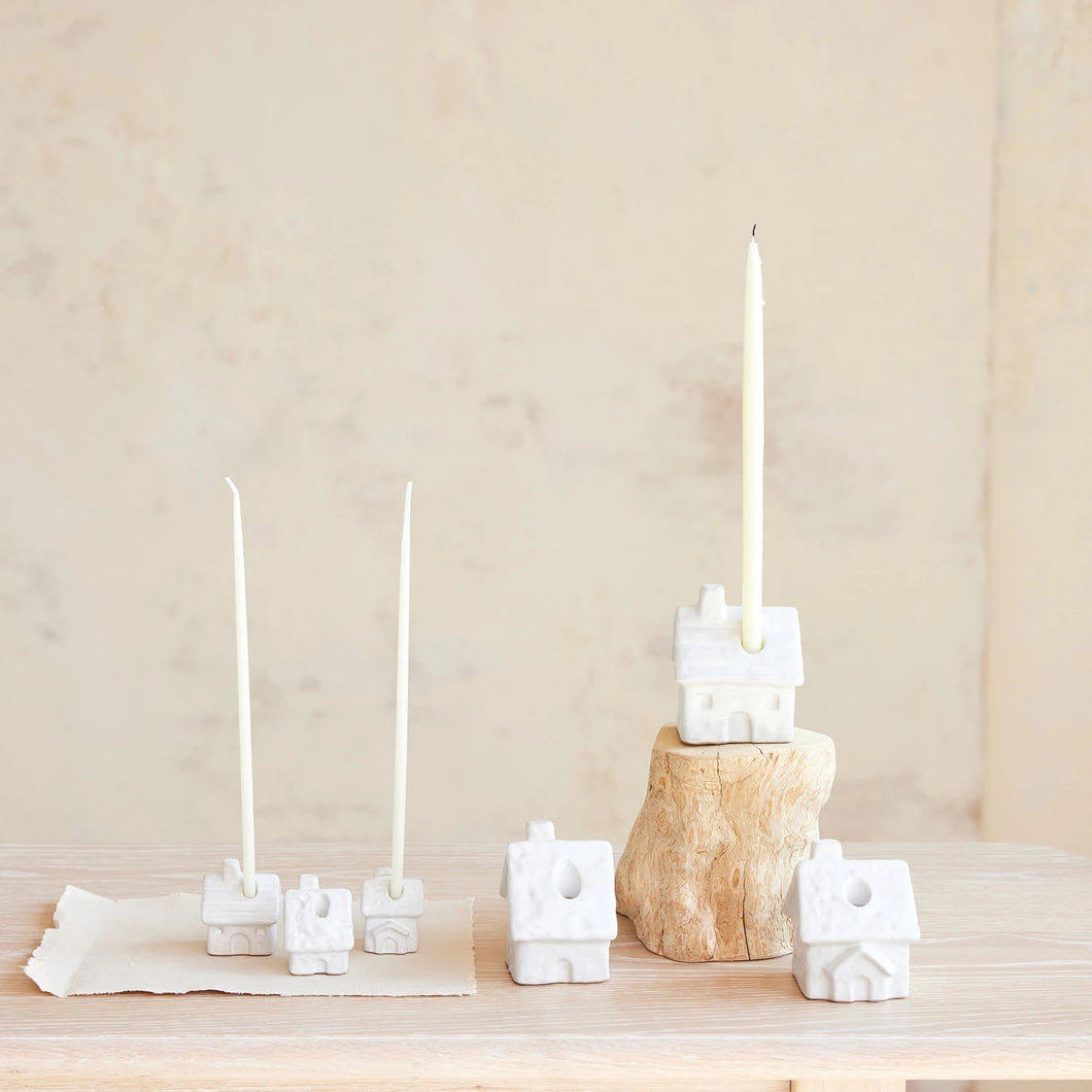 House Shaped Candle Holders