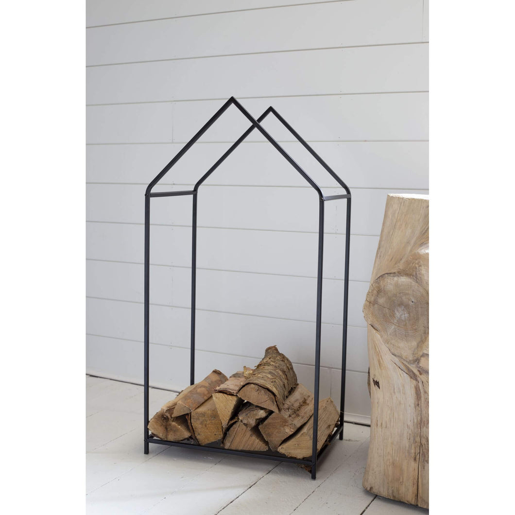 House Shaped Log Holder