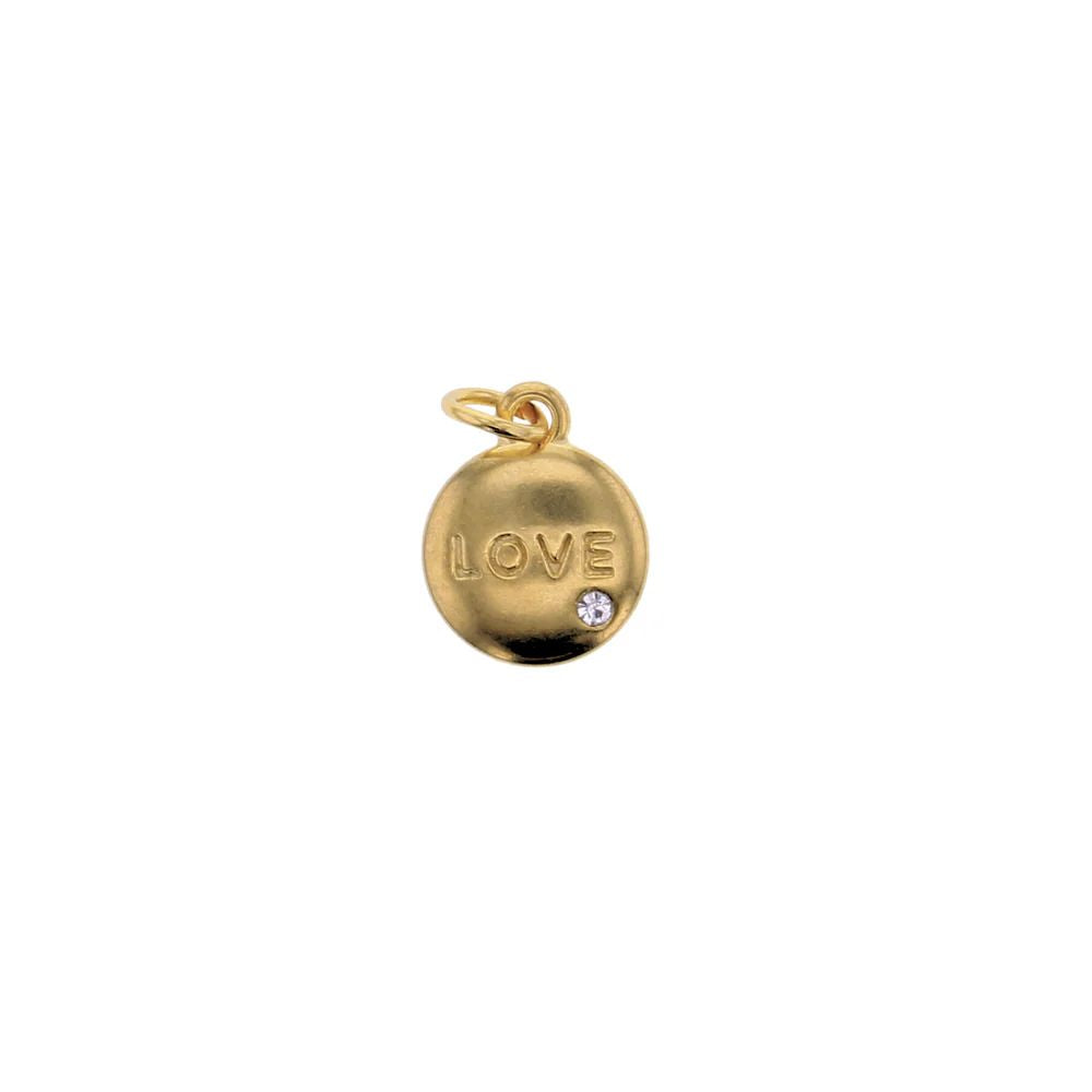 Puffy Disc Love Charm