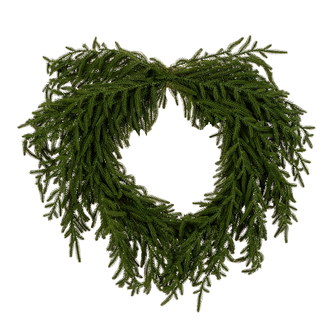 Norfolk Real Touch Pine Wreath