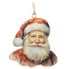 Load image into Gallery viewer, Santa with Spectacles Ornament
