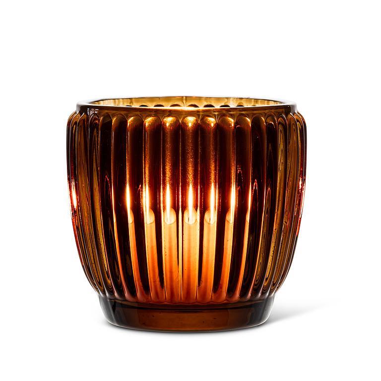 Small Ribbed Votive