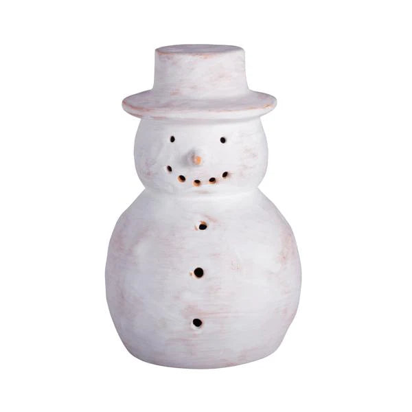Terracotta Snowman