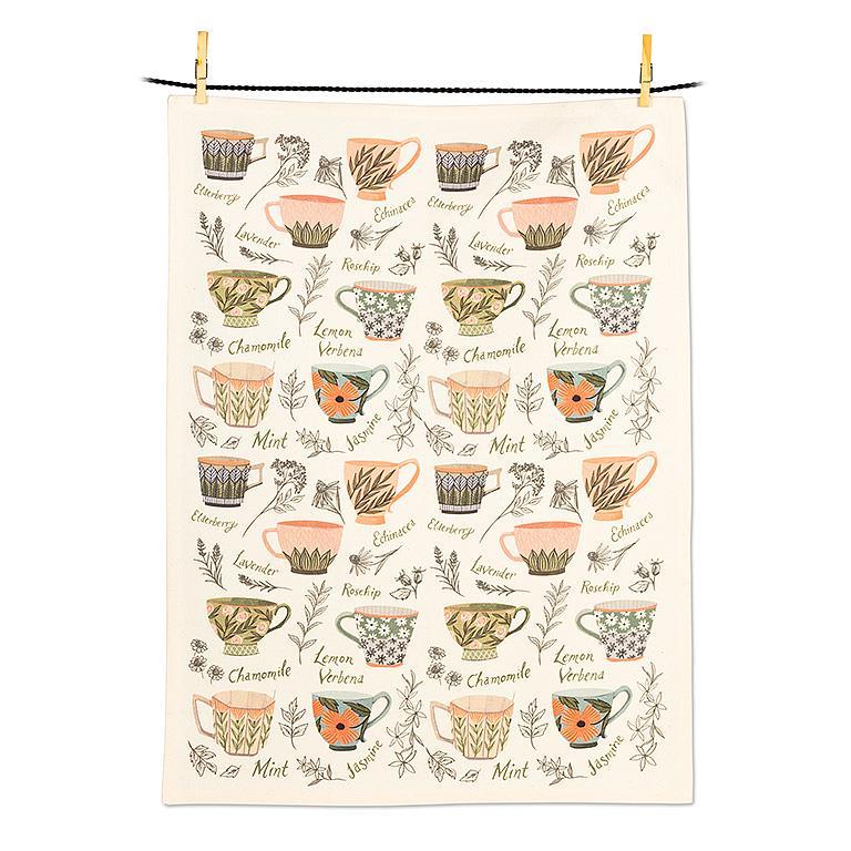 Tea Garden Kitchen Towel