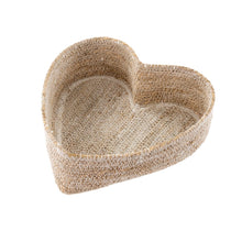 Load image into Gallery viewer, Heart Seagrass Basket
