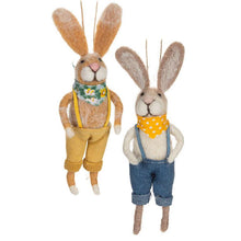 Load image into Gallery viewer, Rabbits in Overalls

