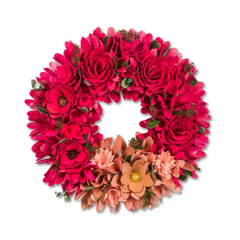 Wreath - Pink Ombre