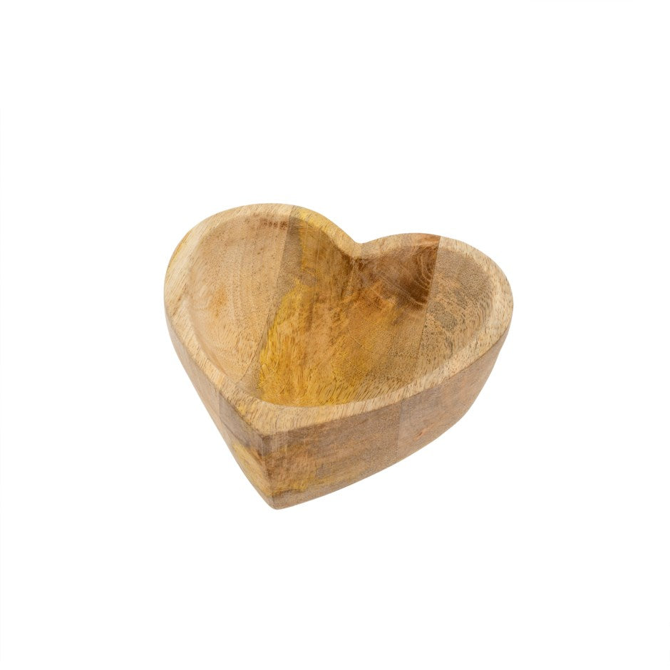 Heart  Wooden Bowl