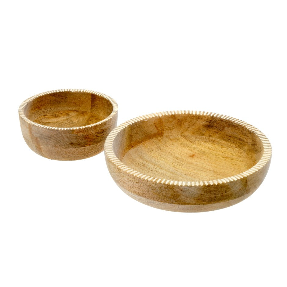 Mango Wood Bowls- Lucca