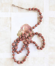 Load image into Gallery viewer, Beads- Rust Paulownia Wood
