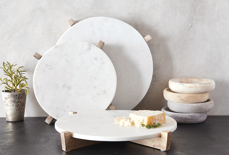 Marble serving board