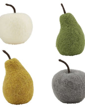Load image into Gallery viewer, Decorative Wool Pears and Apples
