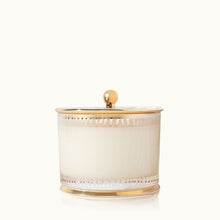Load image into Gallery viewer, Frasier Fir Gilded Frosted Wood Grain Candle

