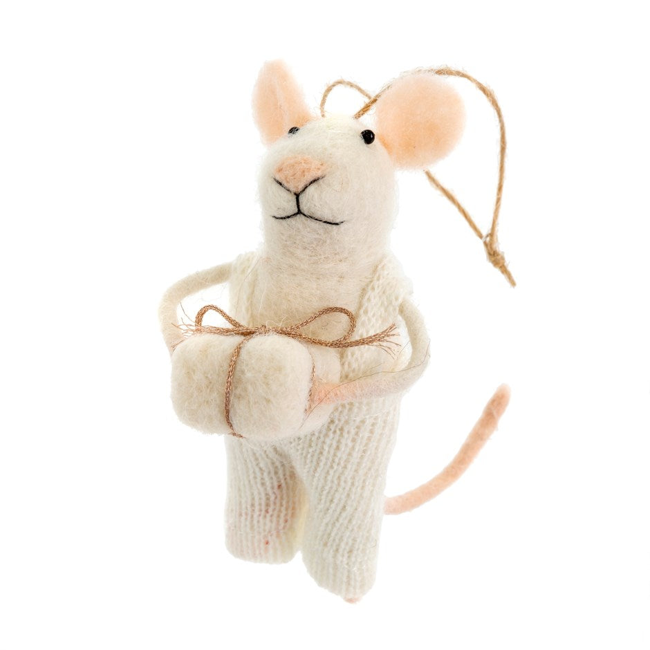 Gifting Graham Mouse Ornament