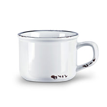 Load image into Gallery viewer, Mug- Enamel Mini/Cappuccino
