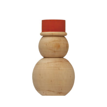 Load image into Gallery viewer, Wooden Snowman
