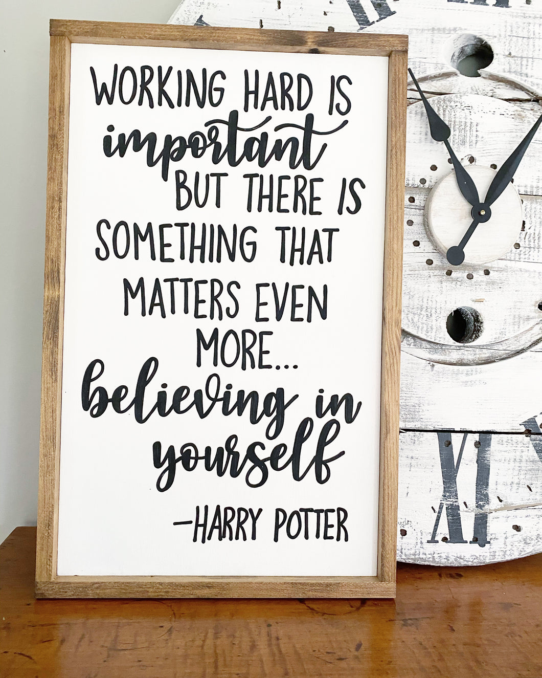 Working Hard is Important - Harry Potter