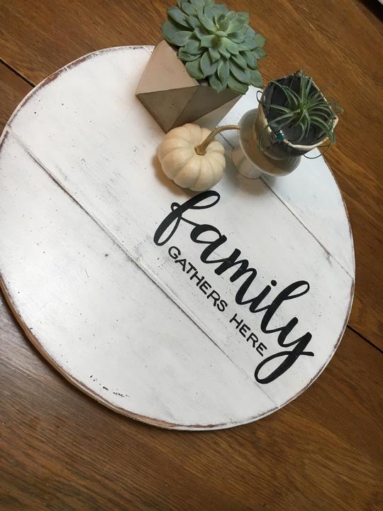 Lazy Susan- Family Gathers Here