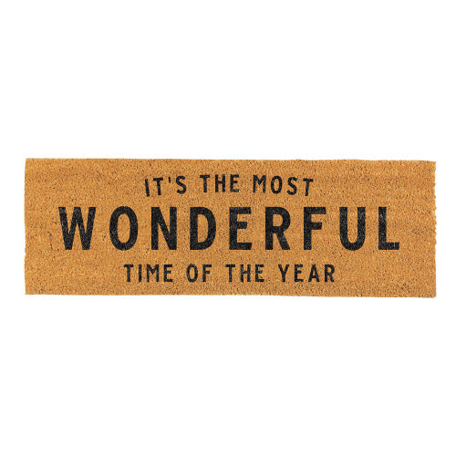 It's the Most Wonderful Time of the Year Doormat