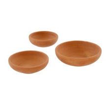 Load image into Gallery viewer, Terracotta Bowls - set of three
