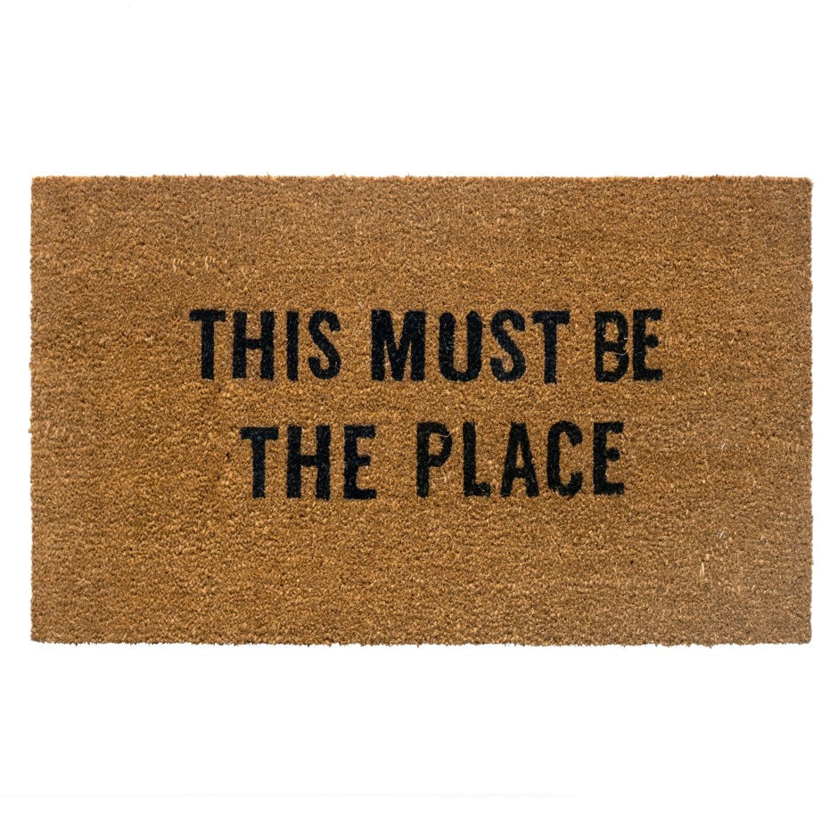This Must Be the Place Door Mat